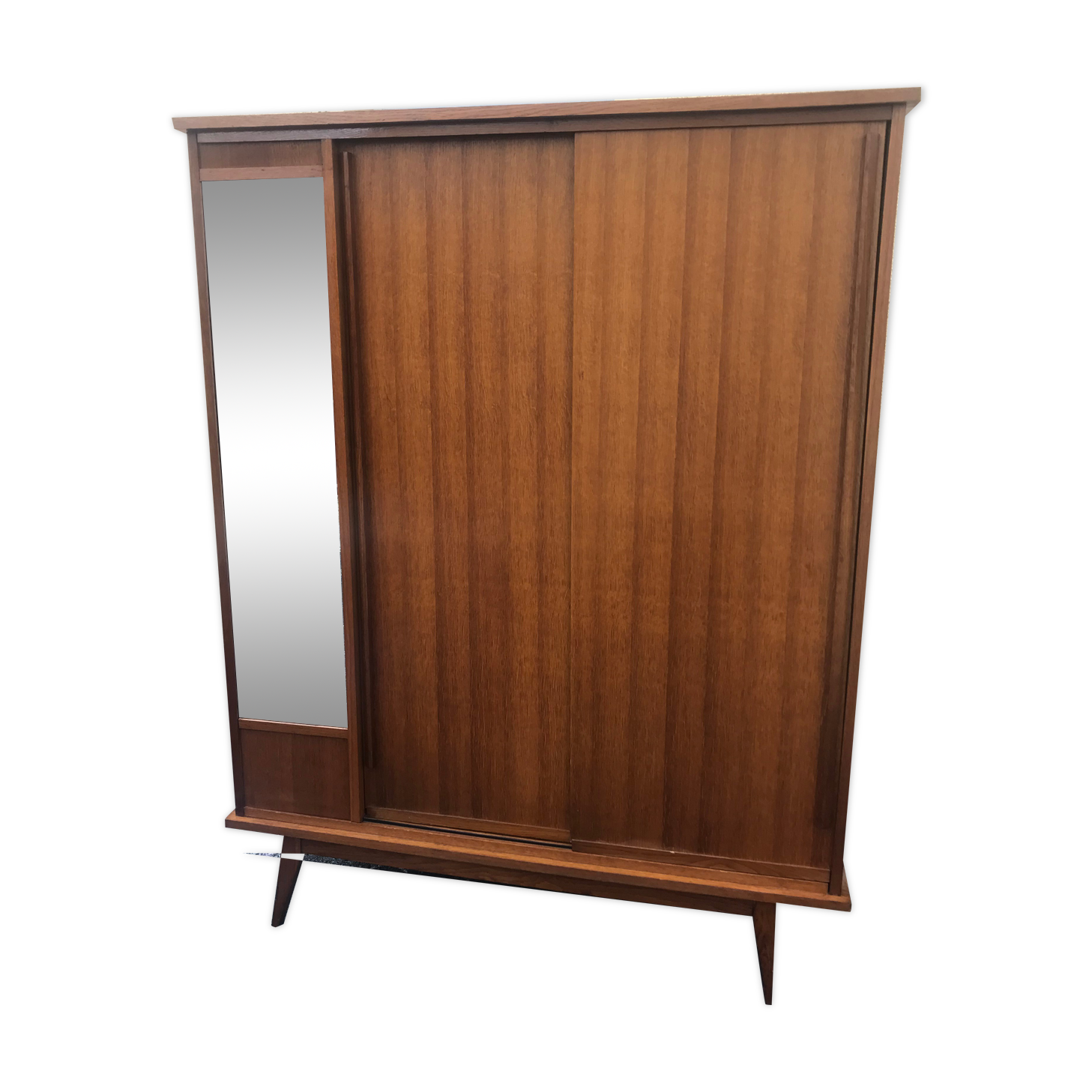 Vintage compass feet cabinet