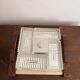 Vintage Serving Tray Aperitif Handle Thuya Walnut Art Deco Mirror Platter