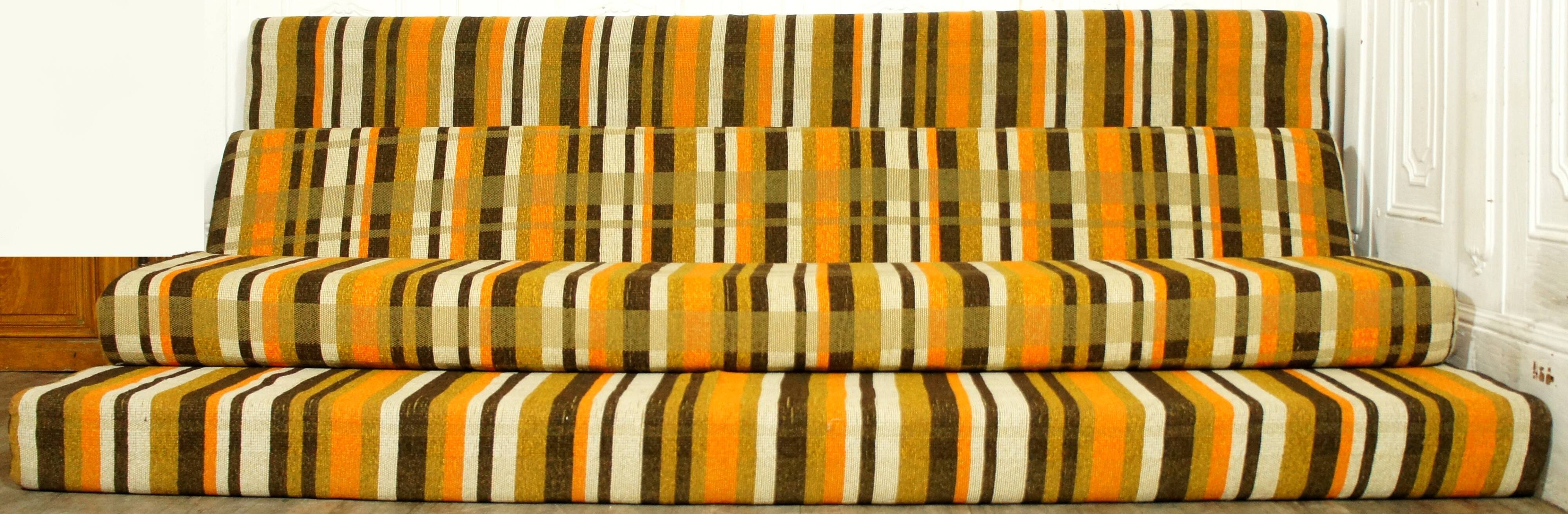 Sofa/mattress of convertible floor 1970