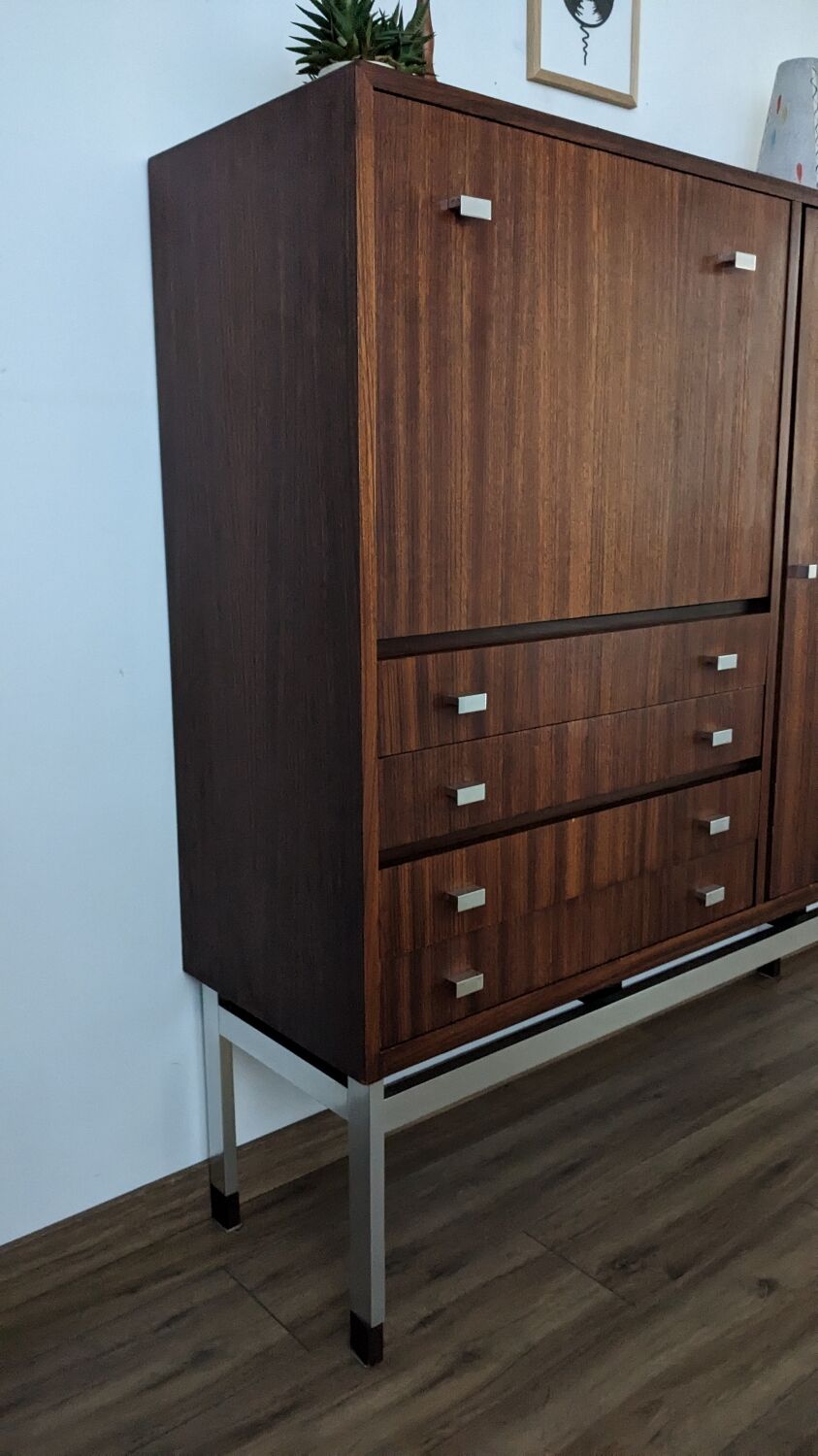 vintage secretary desk Scandinavian design