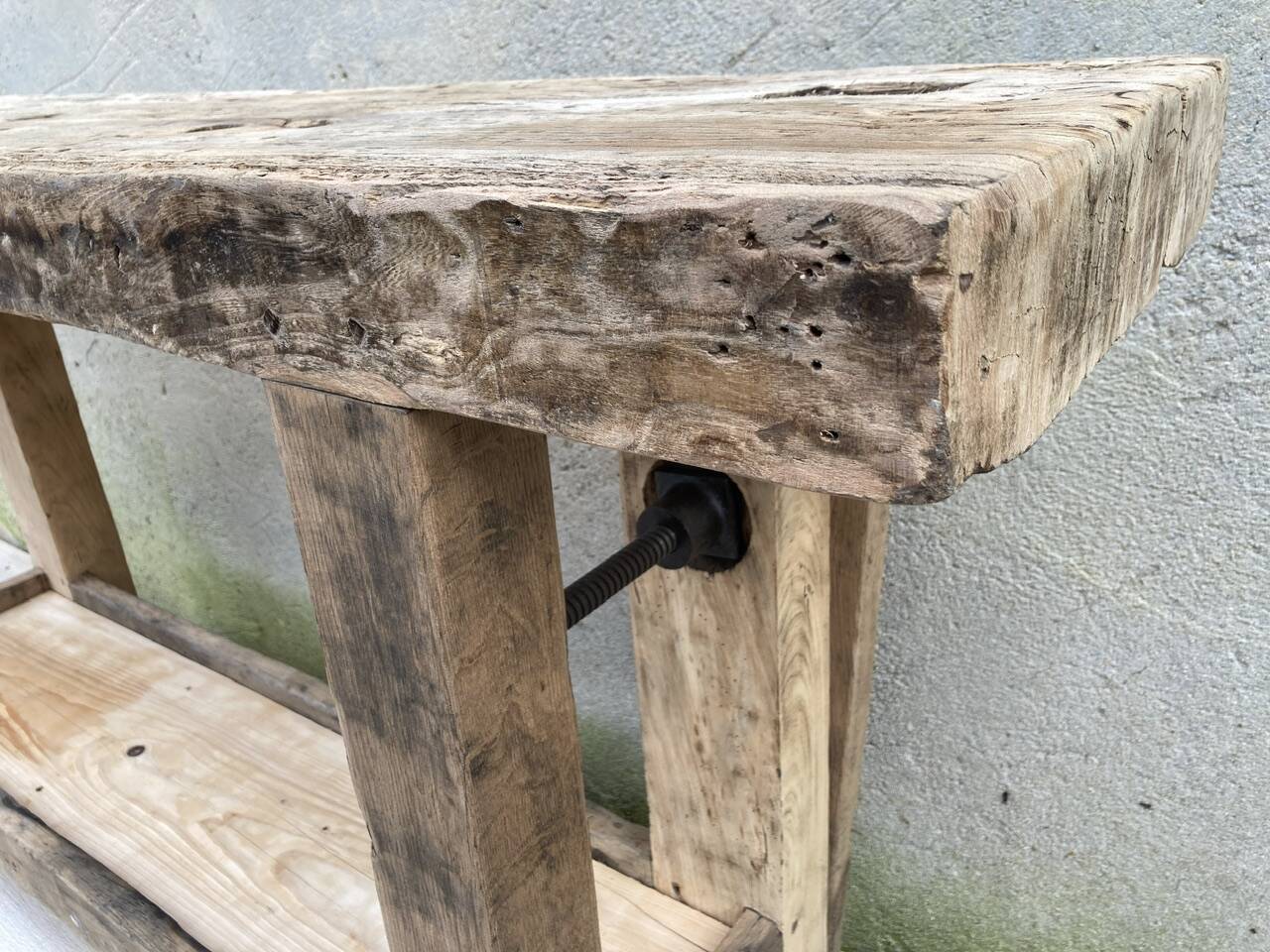 Old small carpenter's workbench