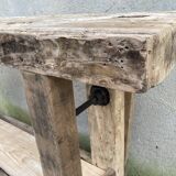 Old small carpenter's workbench