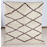 Handmade moroccan berber carpet 178 x 152 cm