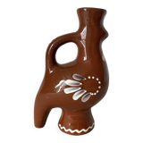 Ceramic bird soliflore vase