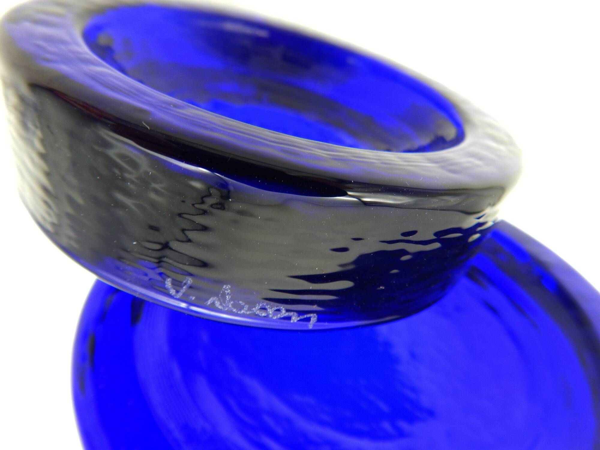 Cendriers • Vides Poches • Eklettika Blue • Carlo Nason • Murano • 2000