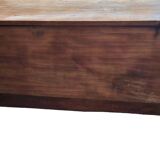 Ancienne Maie Ou Coffre En Bois Naturel Avec Un Tiroir