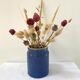 Blue pot in glazed stoneware - Bourdon Frères Paris