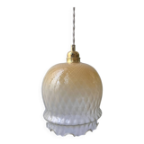 Large tropical style pineapple pendant light