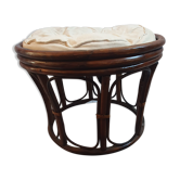 Rattan stool of 1970/80