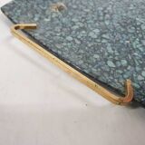 Vintage Salt and Pepper shaker in Paua shell, by Koha, New Zealand 1950's