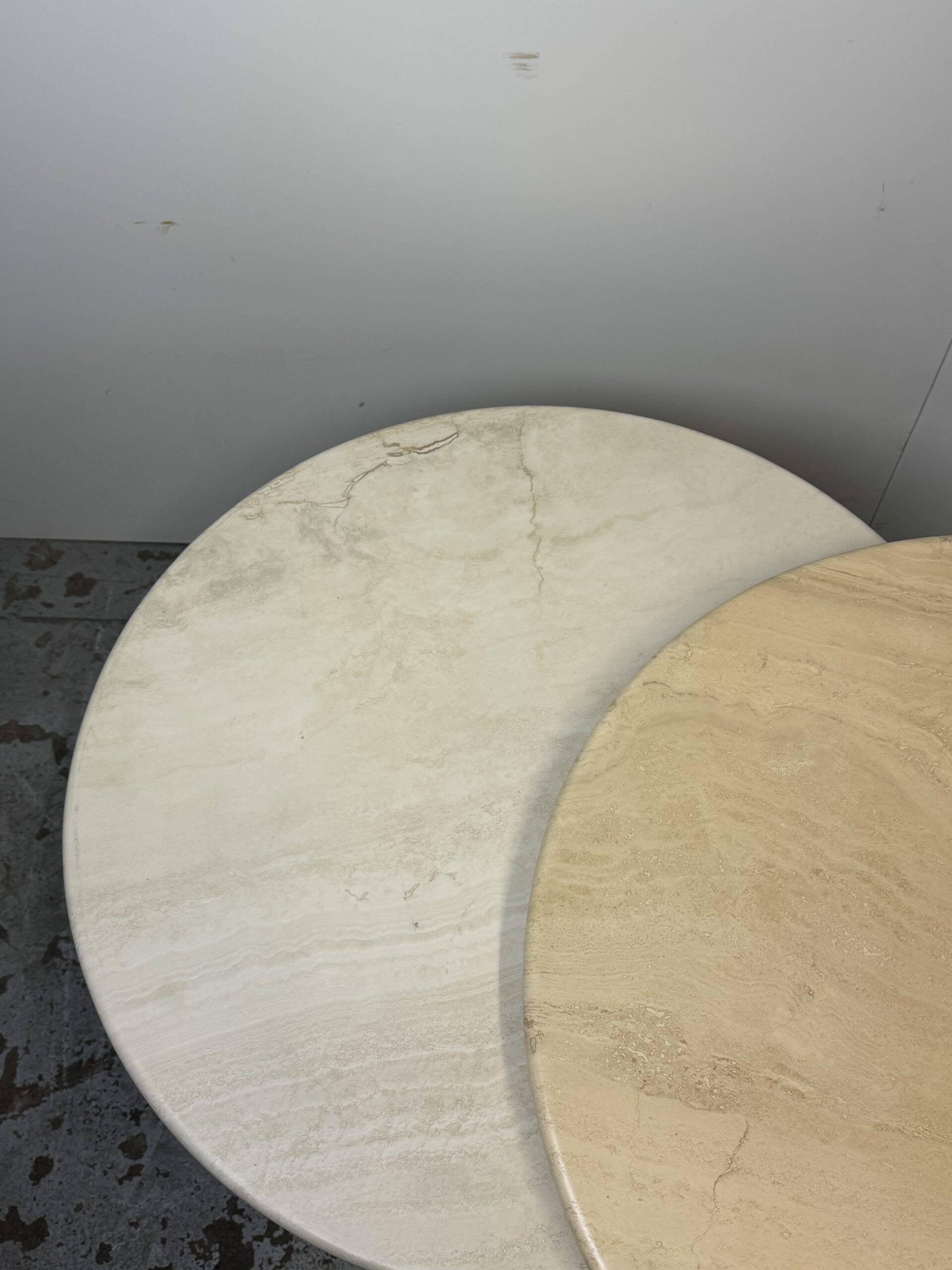 Travertine table