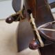 Brutalist Bedouin Camel Saddle Stool Ottoman in leather,1970s