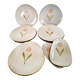 Niderviller Tulip stoneware plates and bowls
