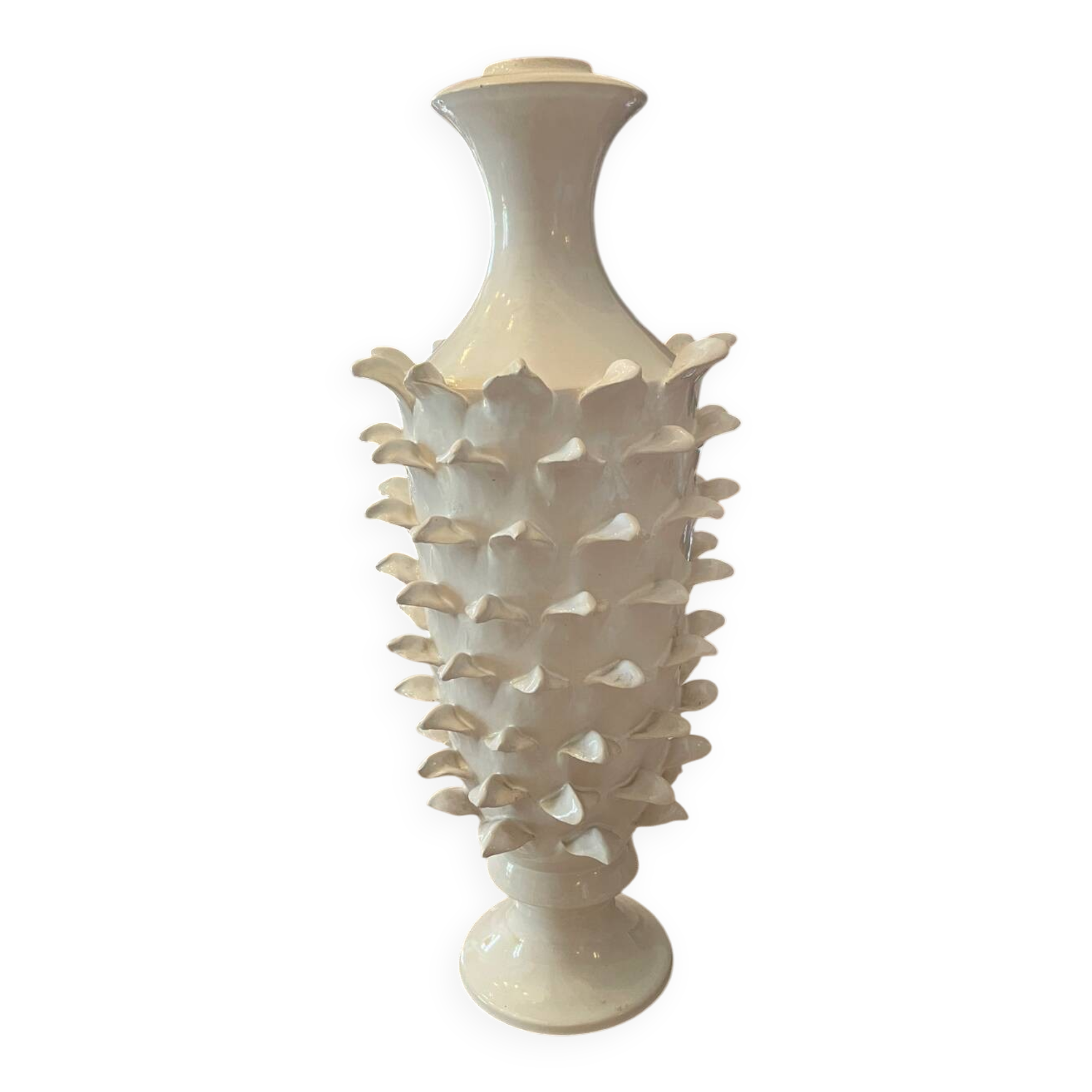 60s pineapple lamp base