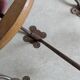 Three vintage coat hooks