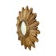 Small Vintage Sun Mirror Sunburst Mirror Resin 25cm