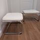 Paire de repose-pieds style Bauhaus des années 1970