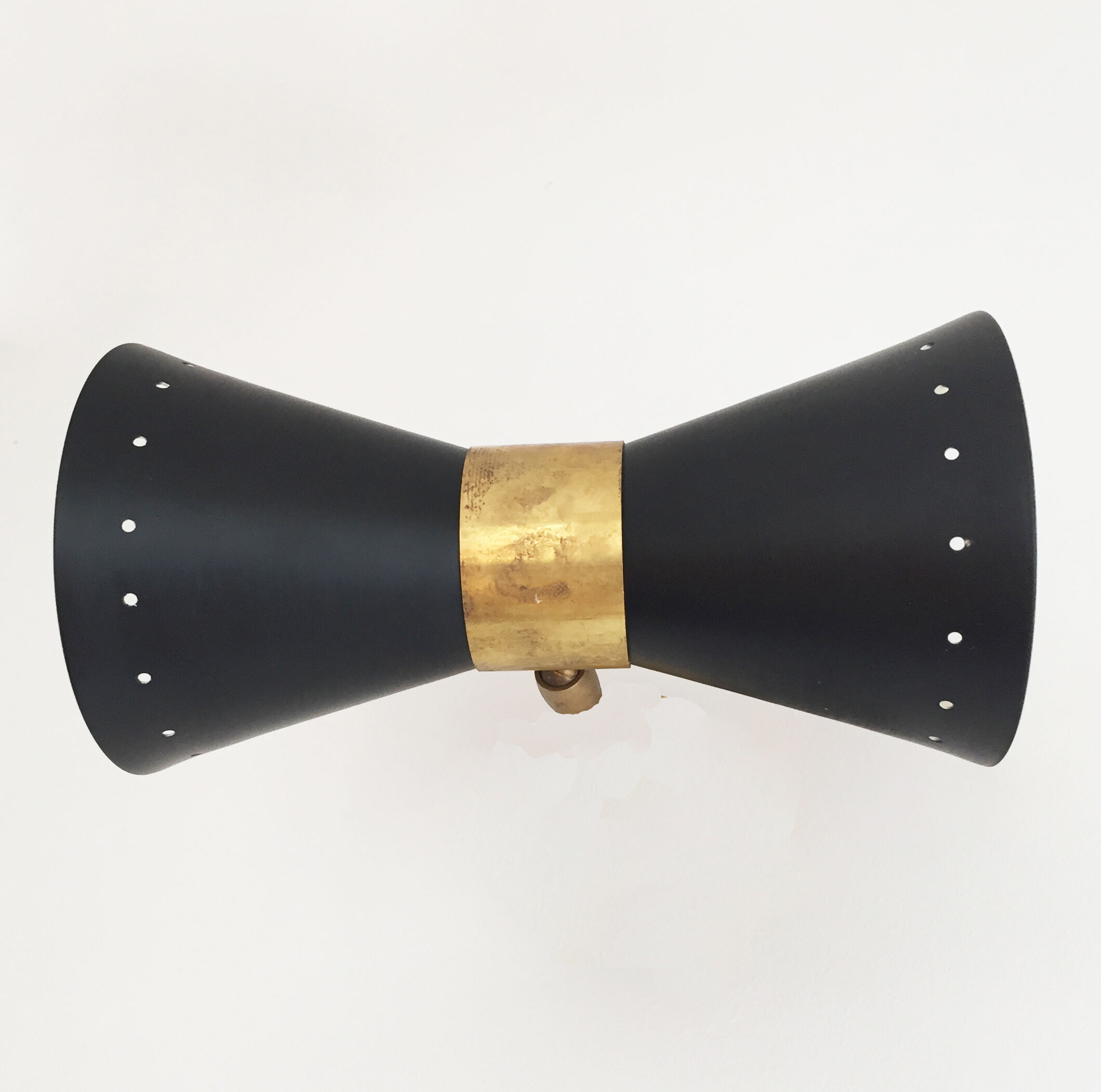 Italian sconce articulated wall diabolo design 50s