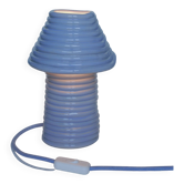 lilac spiral table lamp