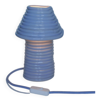 lilac spiral table lamp
