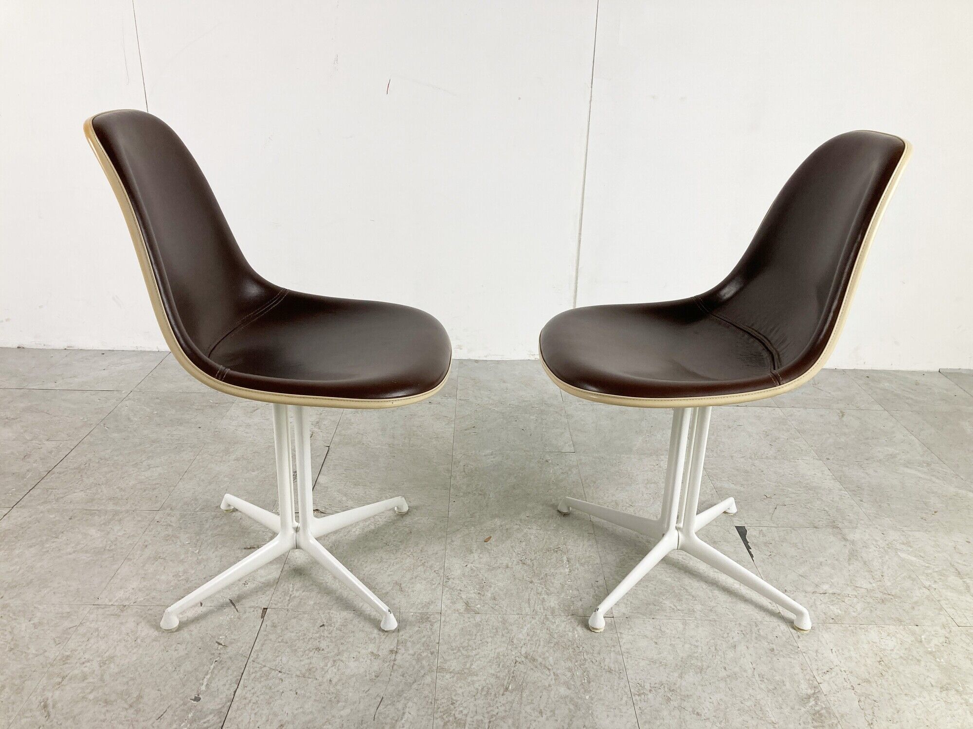 Eames La Fonda chairs by Herman Miller, 1960