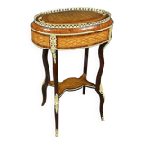 Planter in Precious Wood Marquetry, Napoleon III Period – Mid-19th Century