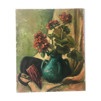 Oil painting on canvas