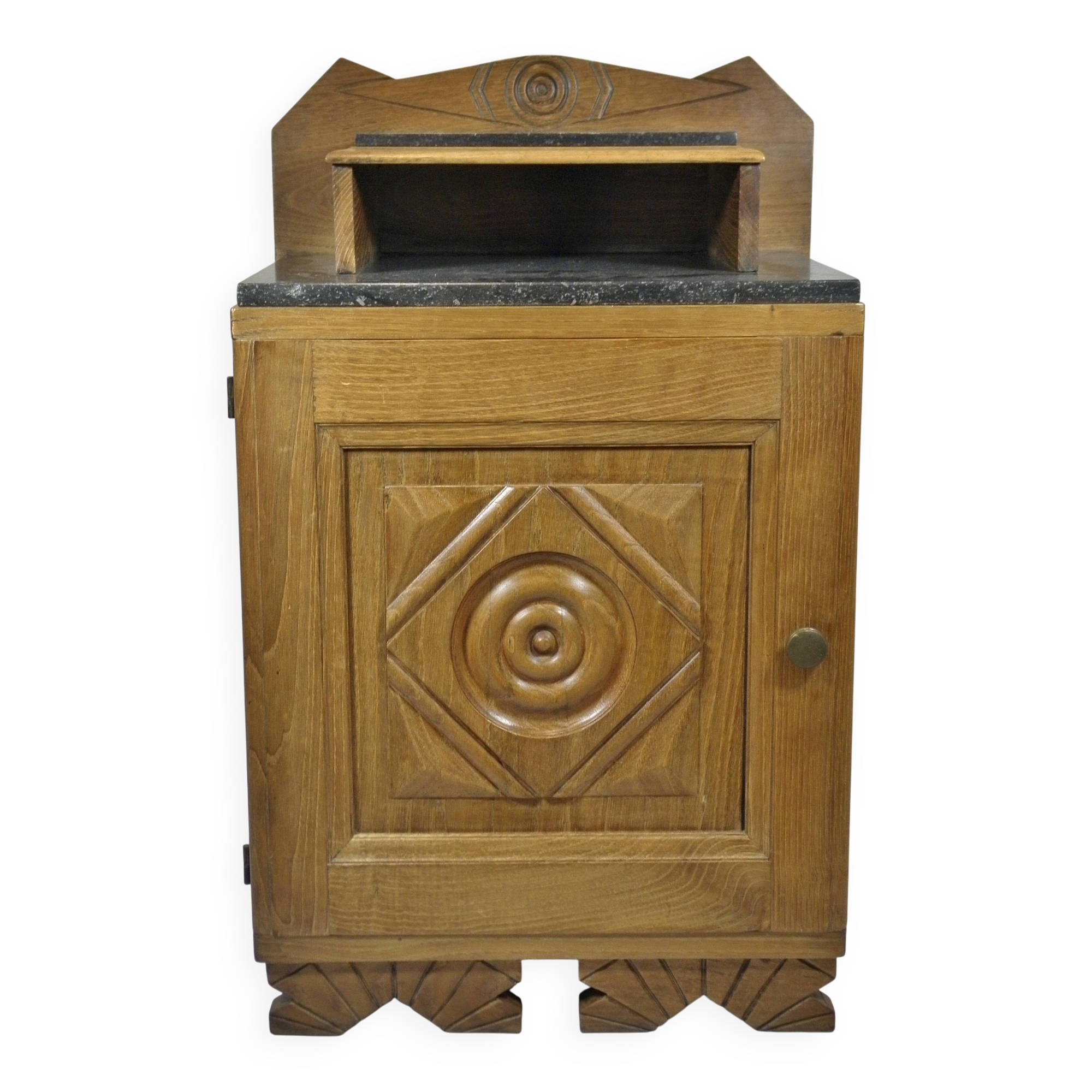 ART DECO SIDE TABLE, NEO-BRETON STYLE