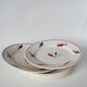 Set of 6 flat plates Givors model Perce-Neige 1950