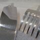 2-piece fish serving set, silver-plated metal, Christofle Concorde goldsmith