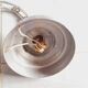 Art Deco white opaline glass globe pendant light