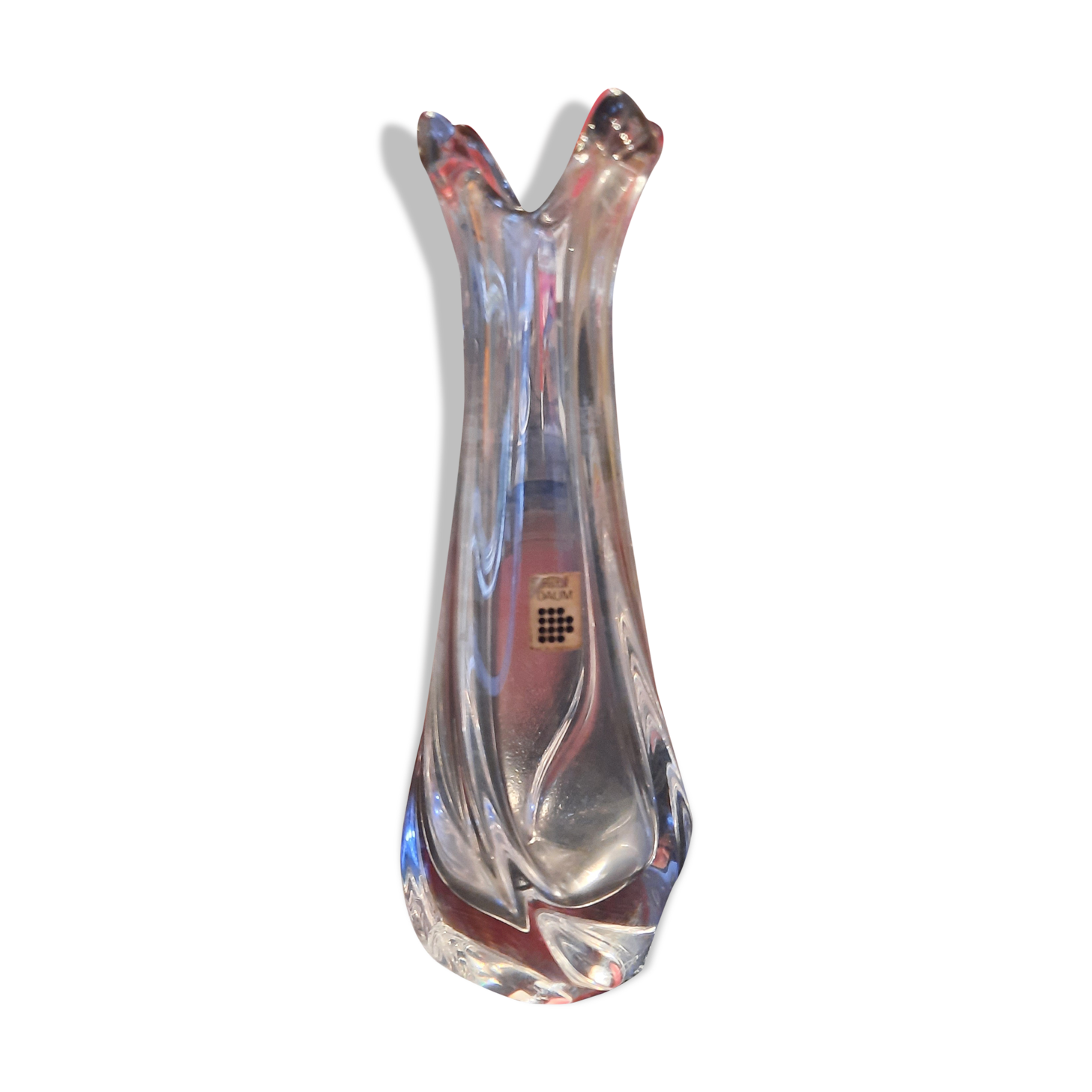 Vase solifleur Daum france