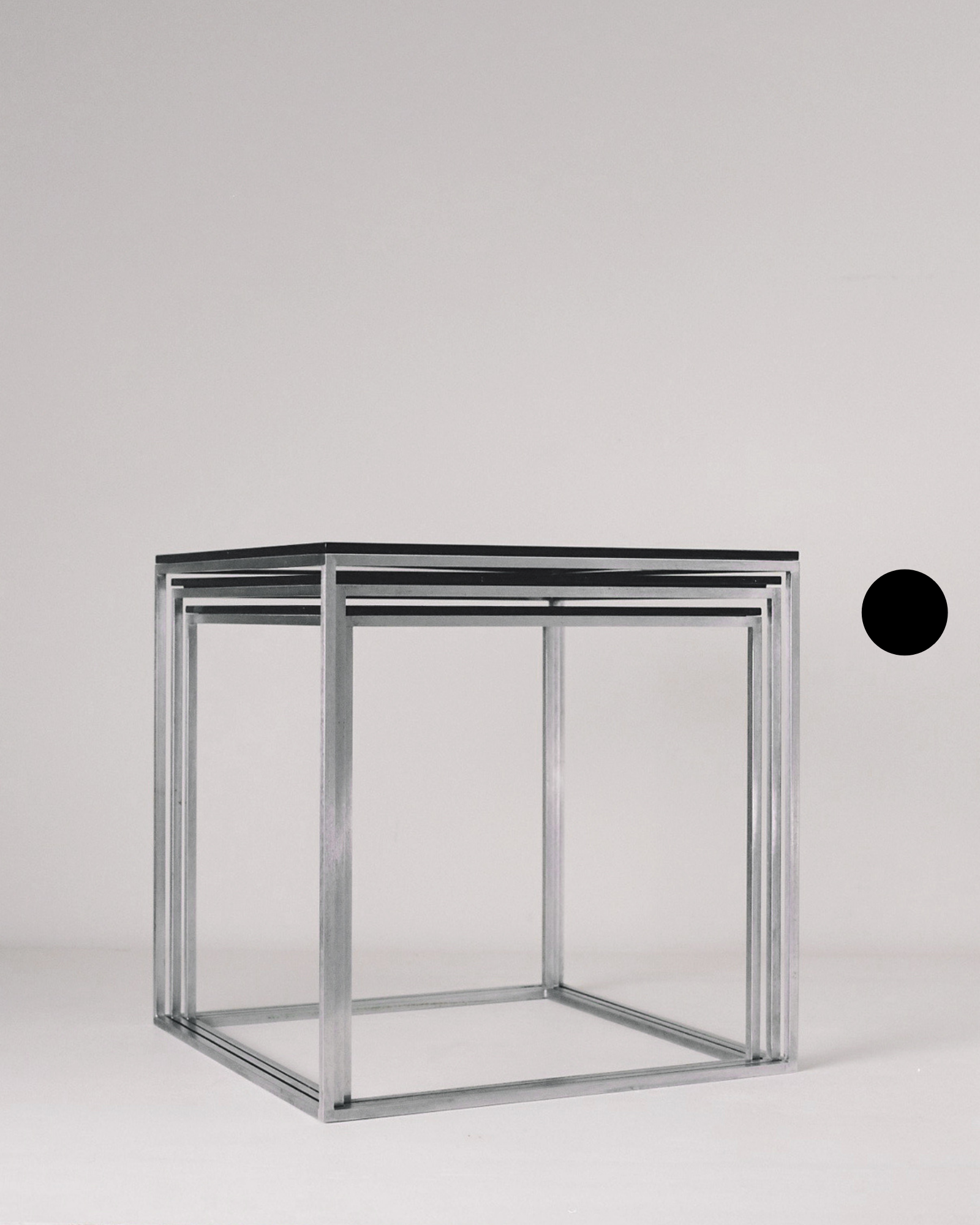 Tables Pk71 Poul Kjærholm pour E Kold Christensen, original design 1957, Danemark