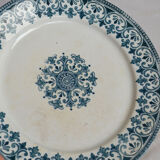 3 flat plates FT Badonviller model "Oriental"