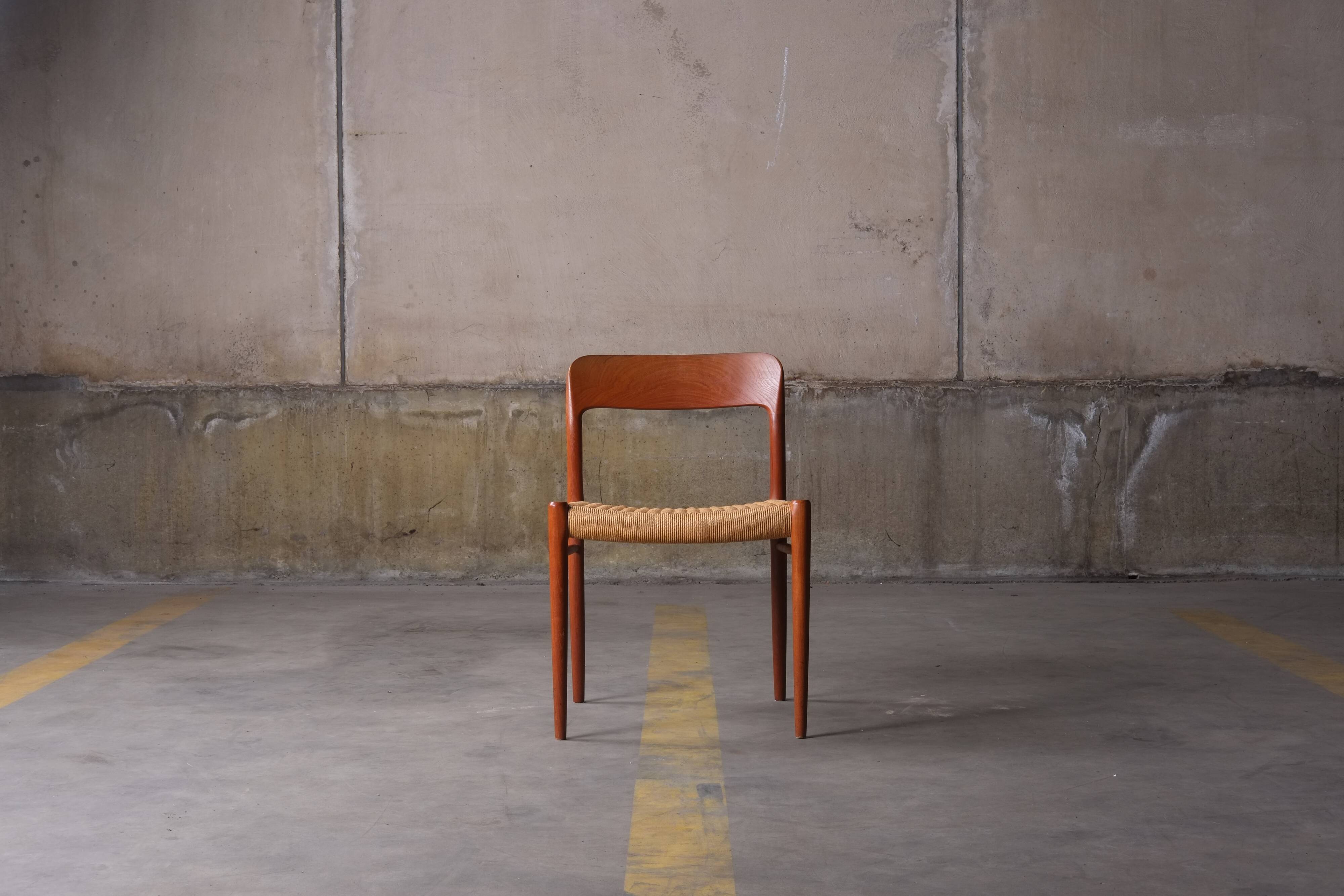 Niels O. Møller model 75 dining chair