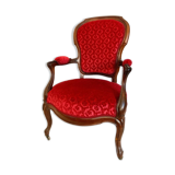 Louis XV Style Cabriolet armchair, circa 1850
