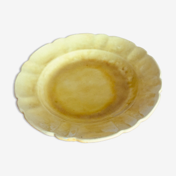 Yellow dish Aegitna Vallauris
