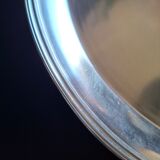 Indonesian artisanal silver-plated tray