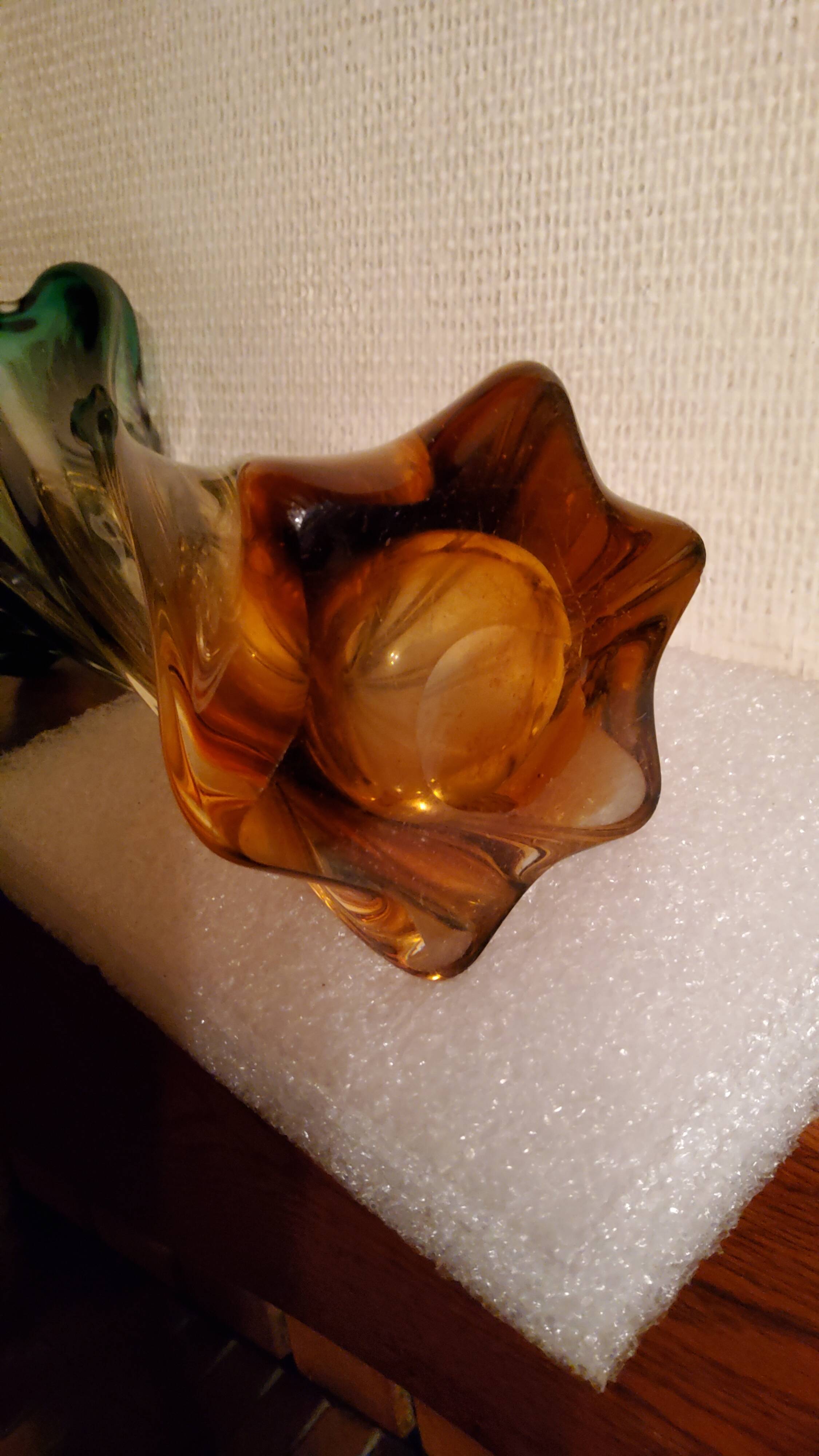 Murano glass vase from the 50s
