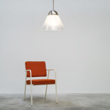 Italian double-blind glass suspension from the 1970s