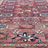 Antique sultanabad handmade floral wool carpet - 171x233cm