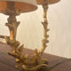Lampe de table à deux bras en bronze doré par Georges Mathias for Fond