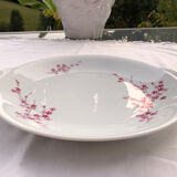 Pink forget-me-not serving dish