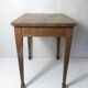 vintage wooden writing desk side table