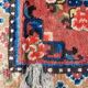 Chinese carpet antique square eliminated 66x61 cm