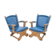 Lot de deux fauteuils Flamands
