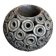 Vase Boule Céramique Noir Design Vintage #D654
