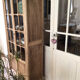 Parisian glass cabinet bookcase