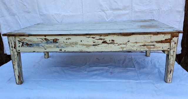 Old workshop table