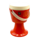 Tabouret de rangement orange Flair Pays-Bas années 70